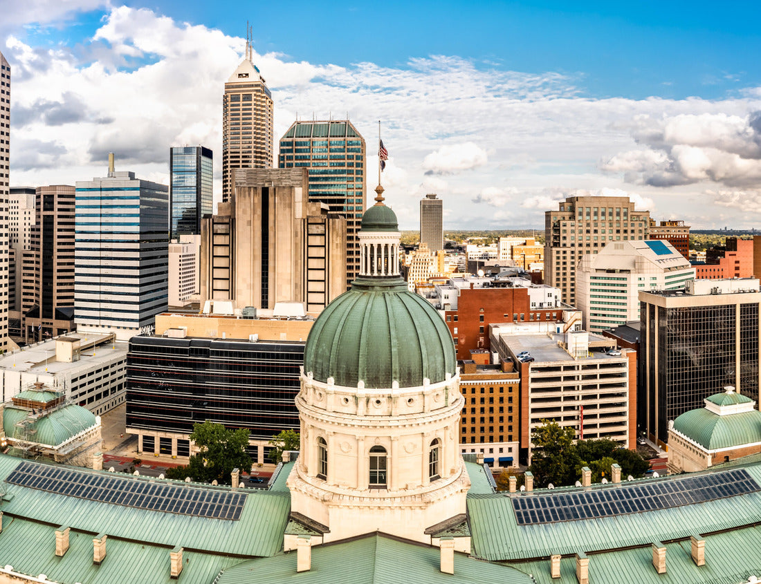 Noah Jigsaw Puzzle Indiana Statehouse, in Indianapolis. Indiana Statehouse houses the General Assembly, the office of the Governor, the Supreme Court, and other state officials 1000 Pieces