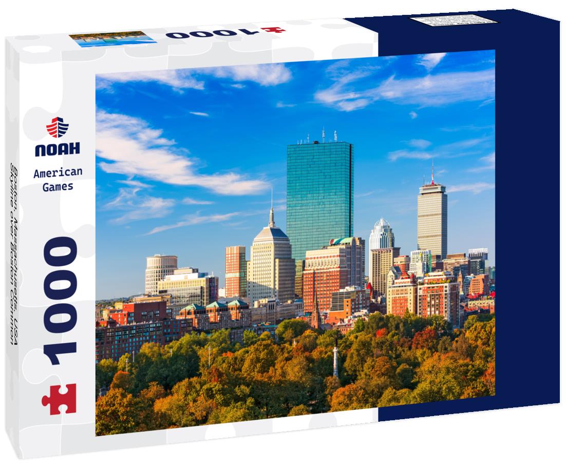 Noah Jigsaw Puzzle Boston, Massachusetts, USA Skyline over Boston Common 1000 Pieces