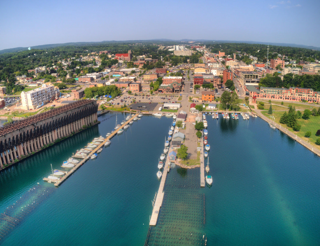 Noah Jigsaw Puzzle Marquette, Michigan is a port city on the shores of Lake Superior 1000 Pieces