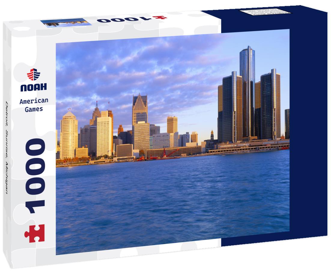 Noah Jigsaw Puzzle Detroit, Sunrise, Michigan 1000 Pieces