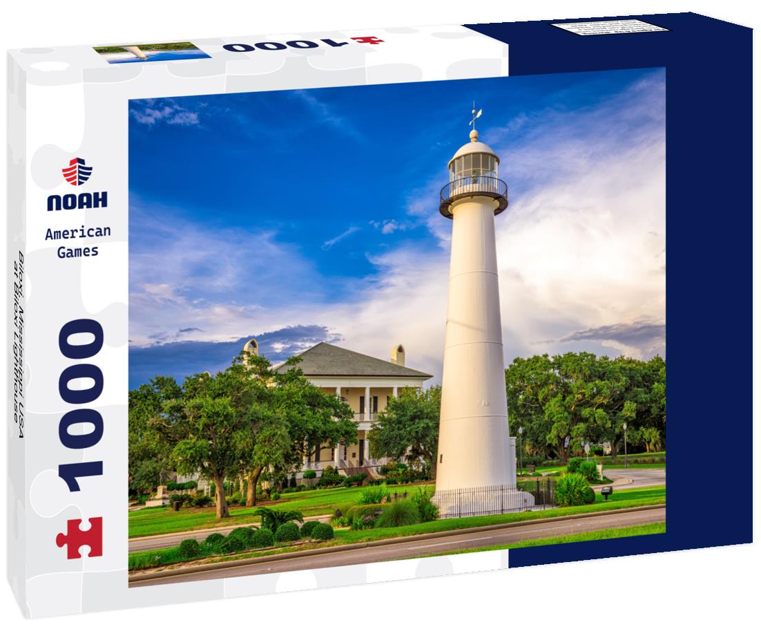 Noah Jigsaw Puzzle Biloxi, Mississippi USA at Biloxi Lighthouse 1000 Pieces