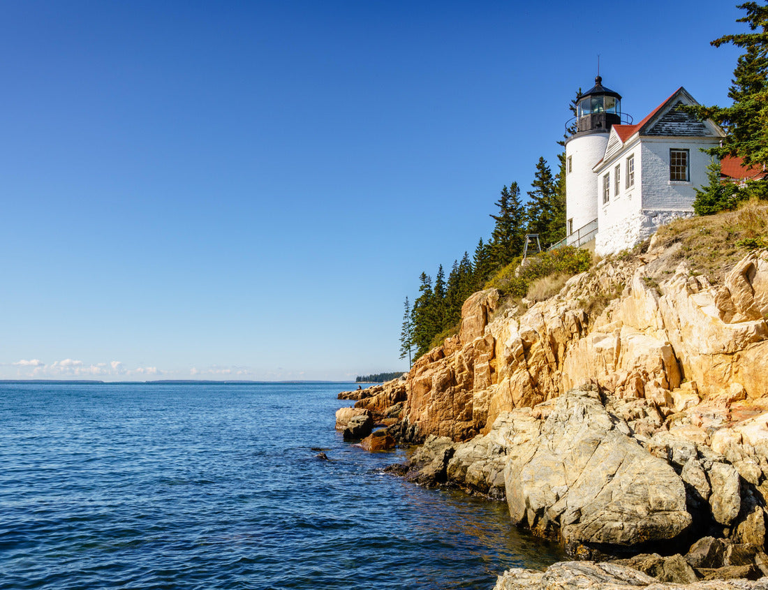 Noah Jigsaw Puzzle Panoramic view of Bass Harbor Head lighthouse in Acadia National Park, Maine 1000 Pieces