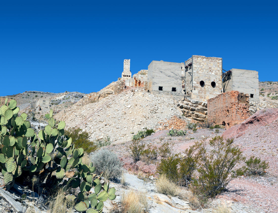 Noah Jigsaw Puzzle Ruins Mariscal Mine: Big Bend's Mercury Mine. Big Bend National Park, Texas, United States 1000 Pieces
