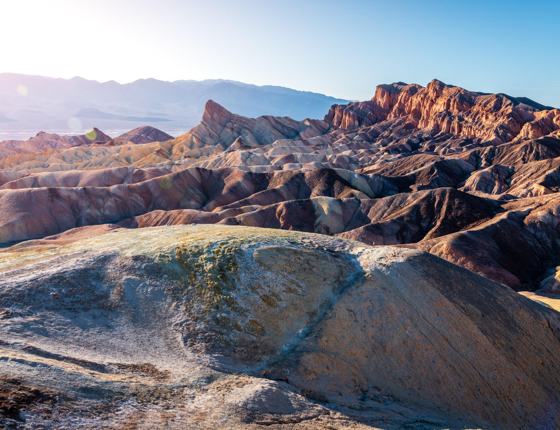 Scenic view of badlands from Zabriskie Point in Death Valley National Park in California 1000pc Puzzle