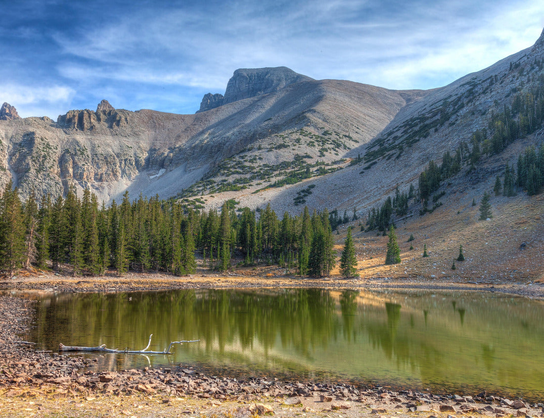 Noah Jigsaw Puzzle Nevada-Great Basin National Park-Alpine Lakes Trail. Autumn in Great Basin is a most colorful event, which makes the spectacular scenery even more magnificent 1000 Pieces