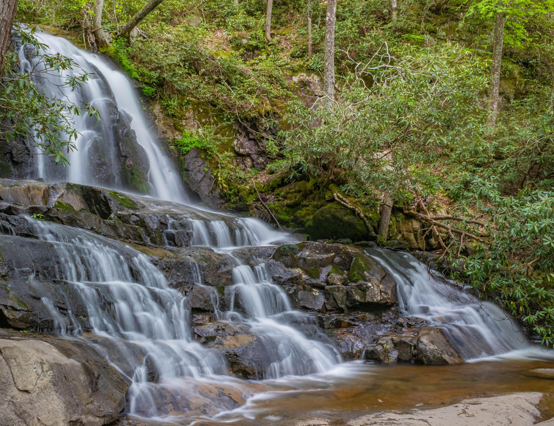 Noah Jigsaw Puzzle Waterfall Laurel Falls in Great Smoky Mountains National Park 1000 Pieces