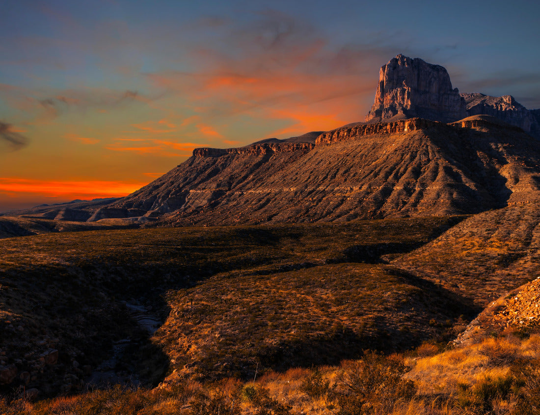 Noah Jigsaw Puzzle Sunset Guadalupe Mountains National Park 1000 Pieces