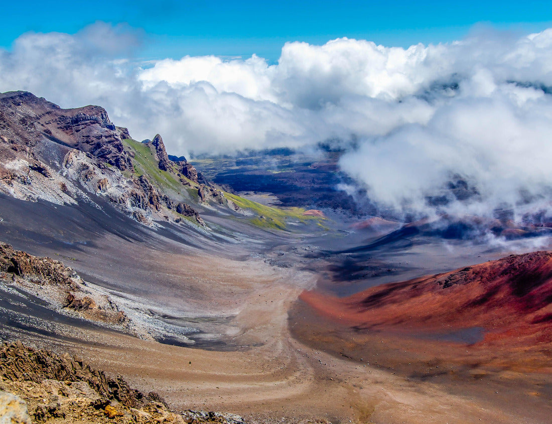 Noah Jigsaw Puzzle The beautiful colors seen in the massive volcanic crater at Haleakala National Park on the island of Maui, Hawaii 1000 Pieces