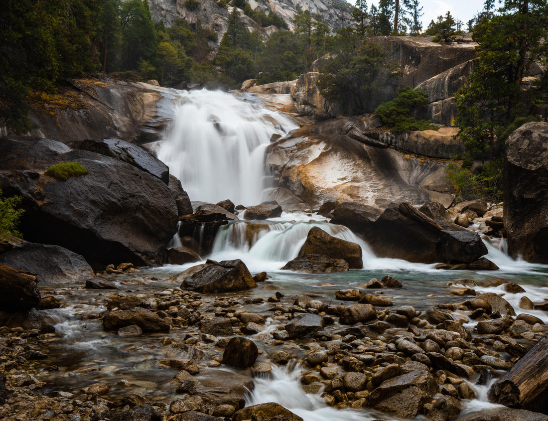 Noah Jigsaw Puzzle Mist Falls long exposure in Kings Canyon National Park 1000 Pieces