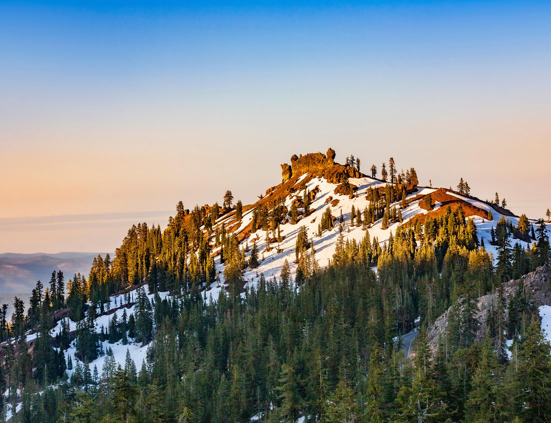 Noah Jigsaw Puzzle snow on Mount Lassen in the Lassen volcanic national park 1000 Pieces
