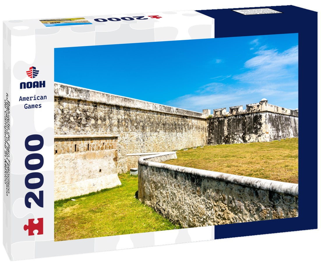 Baluarte de San Francisco, fortifications of San Francisco de Campeche in Mexico 2000pc Puzzle