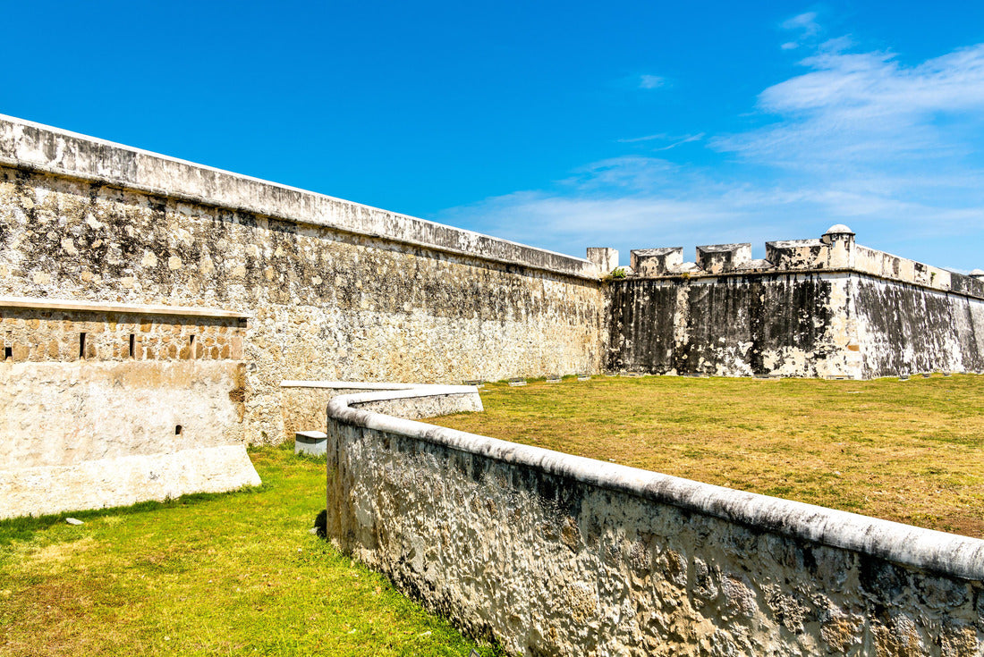 Baluarte de San Francisco, fortifications of San Francisco de Campeche in Mexico 2000pc Puzzle