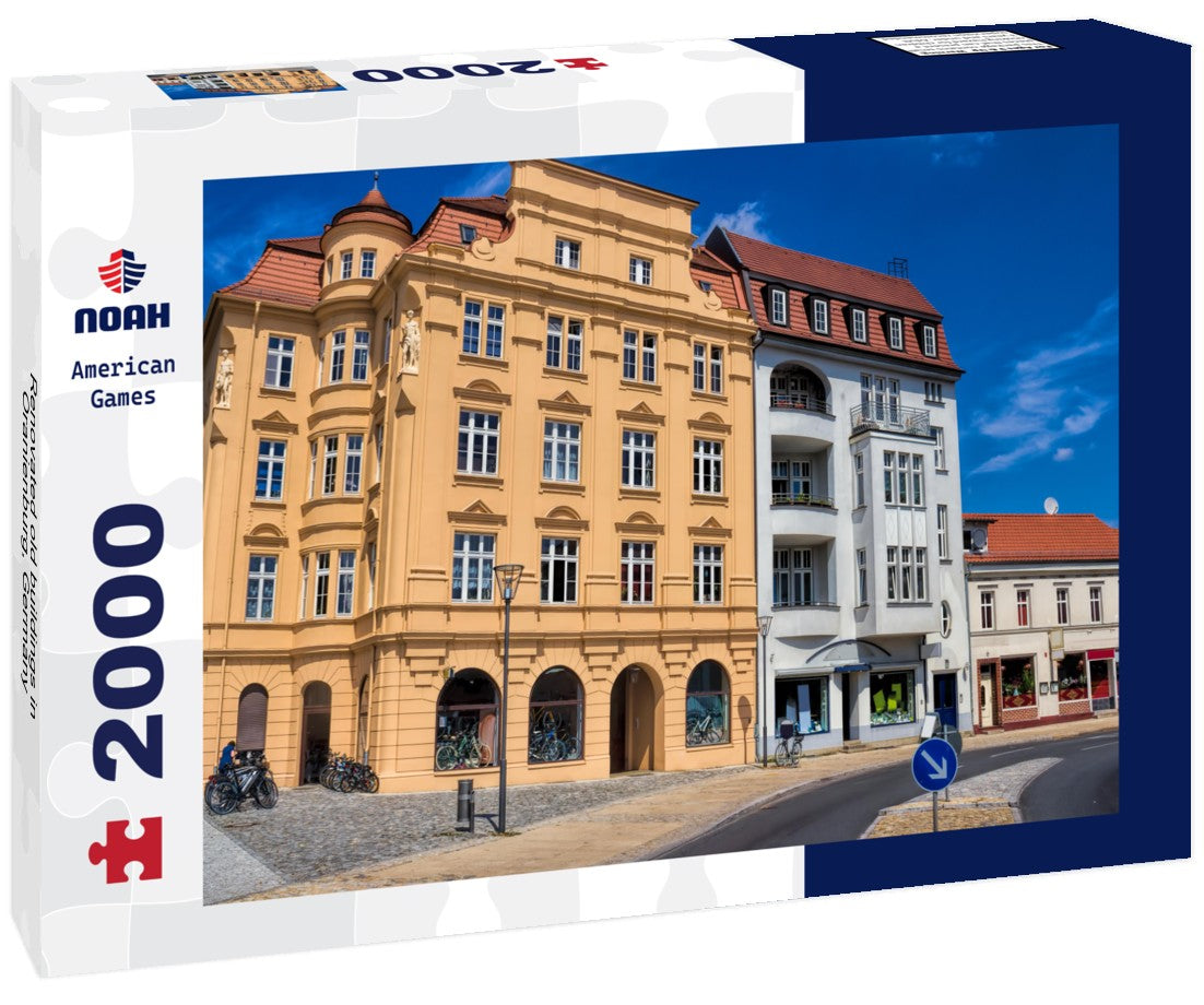 Renovated old buildings in Oranienburg, Germany 2000pc Puzzle
