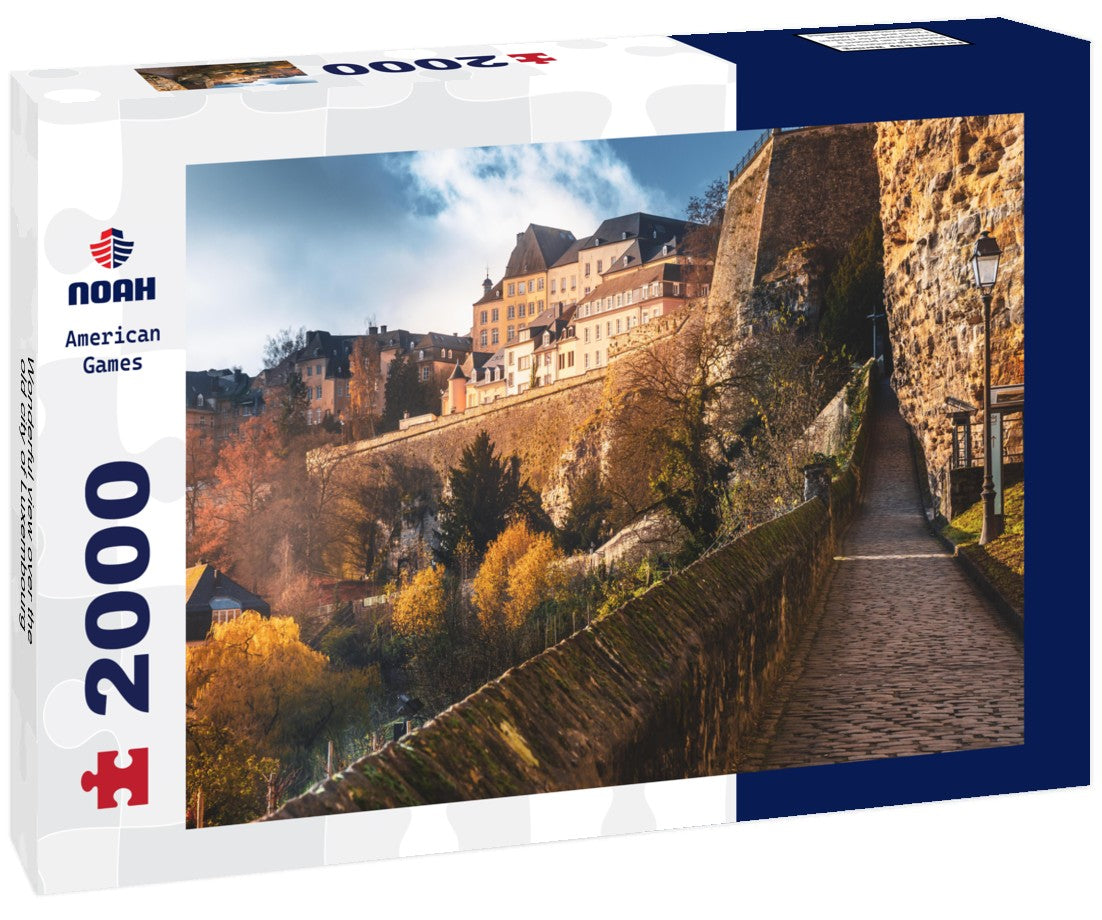 Wonderful view over the old city of Luxembourg 2000pc Puzzle