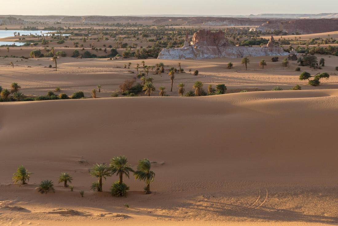 Noah Jigsaw Puzzle Sunset in the Sahara Desert, Lakes of Ounianga, Chad, Africa 2000 pieces