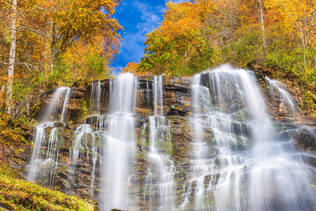 Amicalola Falls, Georgia, USA in the fall season 2000pc Puzzle
