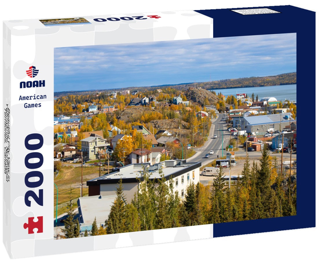 Beautiful City View in Yellowknife, Northwest Territories, Canada 2000pc Puzzle