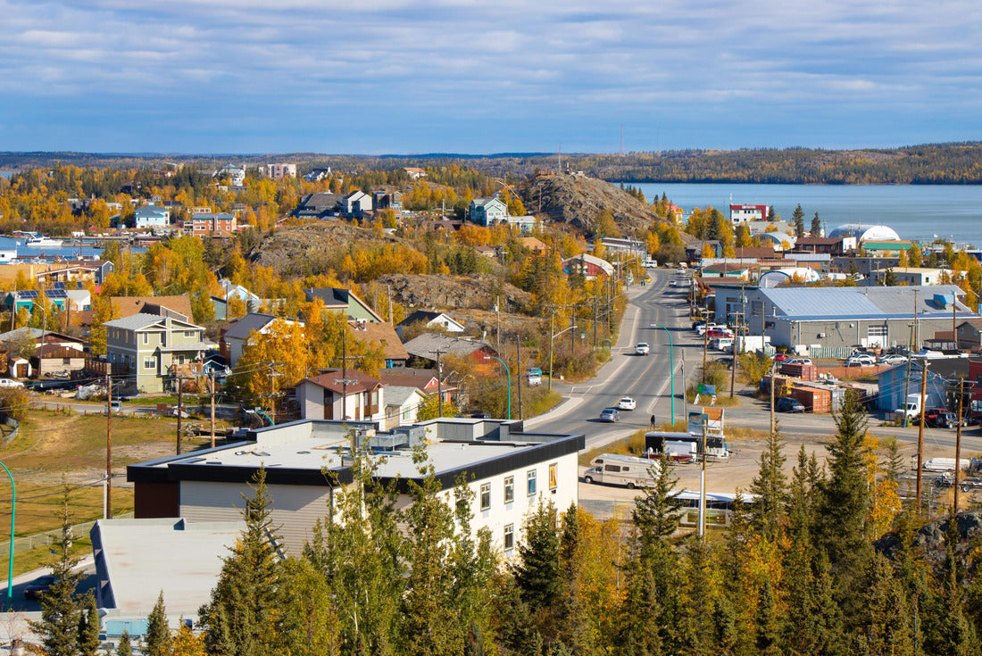 Beautiful City View in Yellowknife, Northwest Territories, Canada 2000pc Puzzle