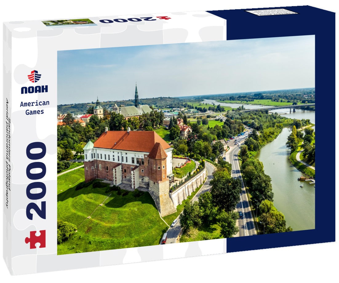 Sandomierz Poland - Aerial photography 2000pc Puzzle