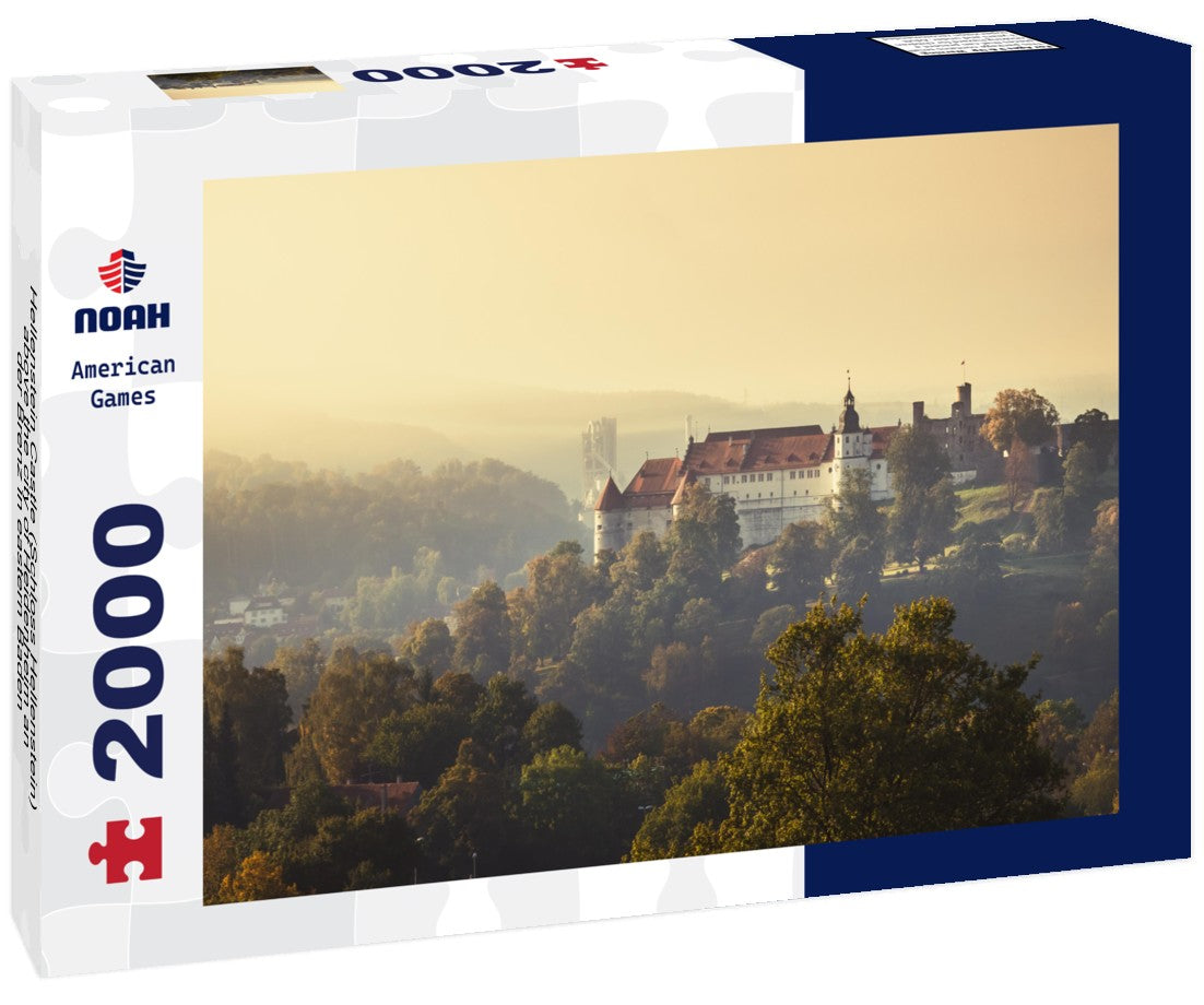 Hellenstein Castle (Schloss Hellenstein) above the city of Heidenheim an der Brenz in eastern Baden-Württemberg, Germany 2000pc Puzzle