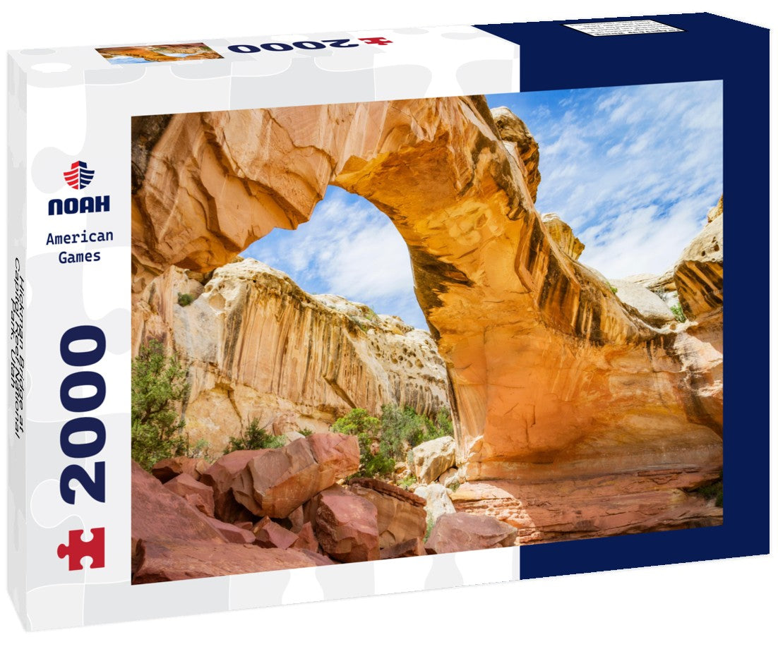 Hickman Bridge at Capitol Reef National Park, Utah 2000pc Puzzle