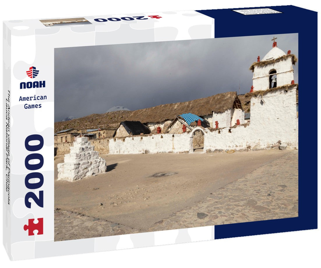 The Andean village of Parinacota, Lauca National Park, Chile 2000pc Puzzle