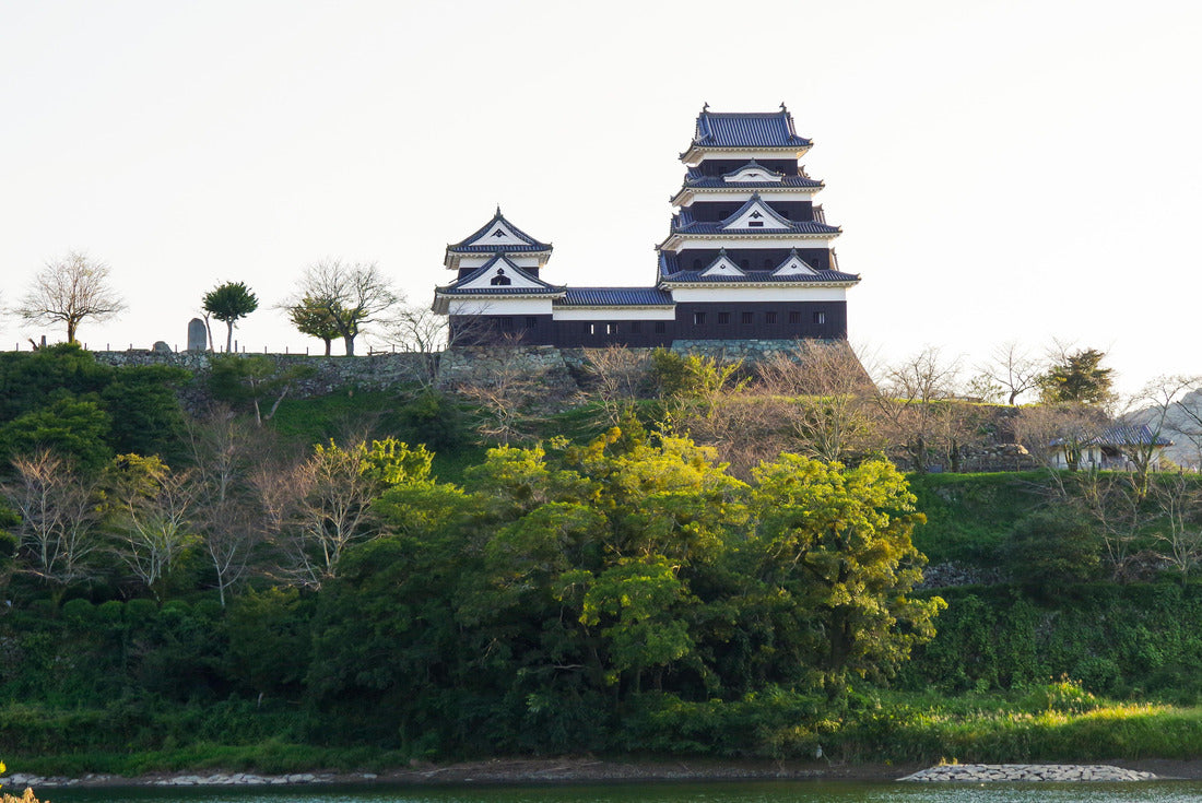 Sunset river and Ozu Castle 2000pc Puzzle