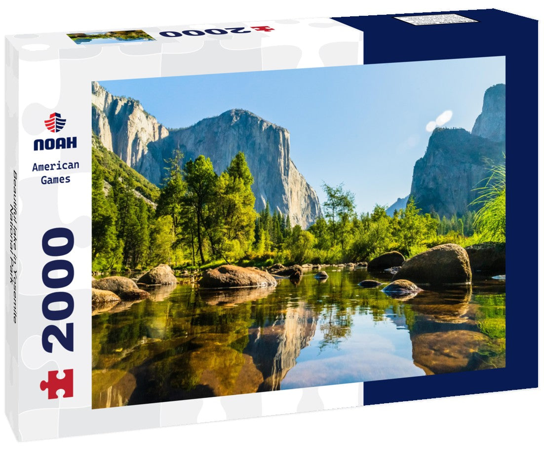 Beautiful lake in Yosemite National Park 2000pc Puzzle