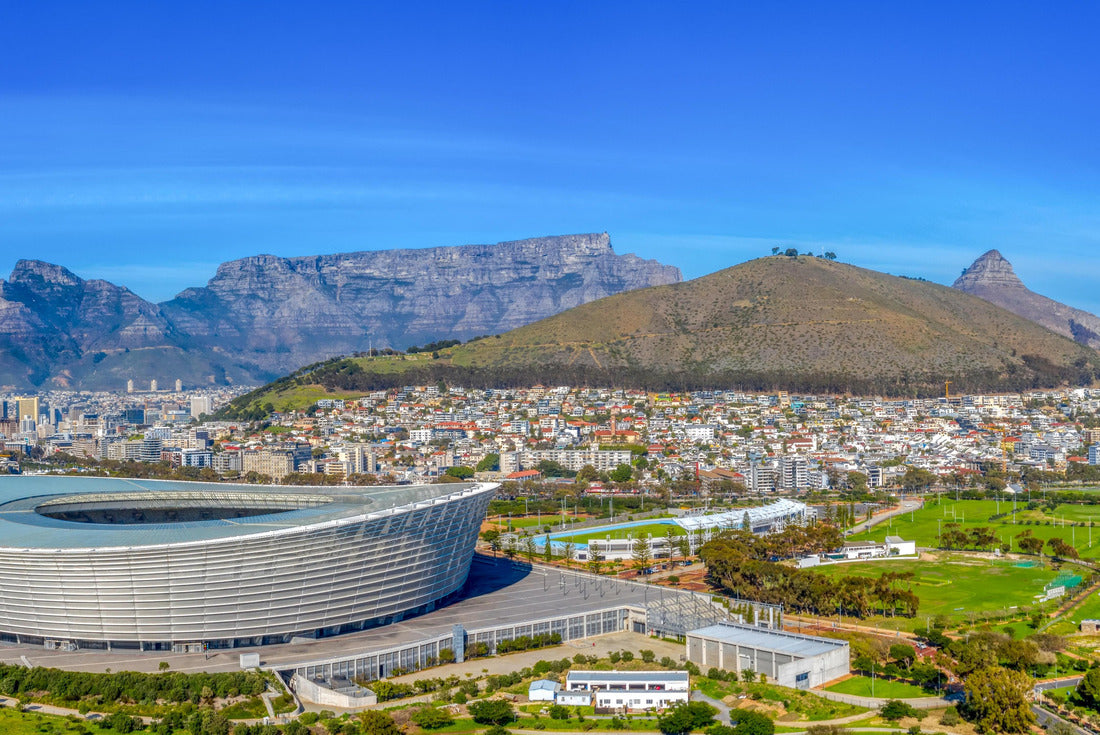 An aerial view of the capital of South Africa, the picturesque city of Cape Town 2000pc Puzzle