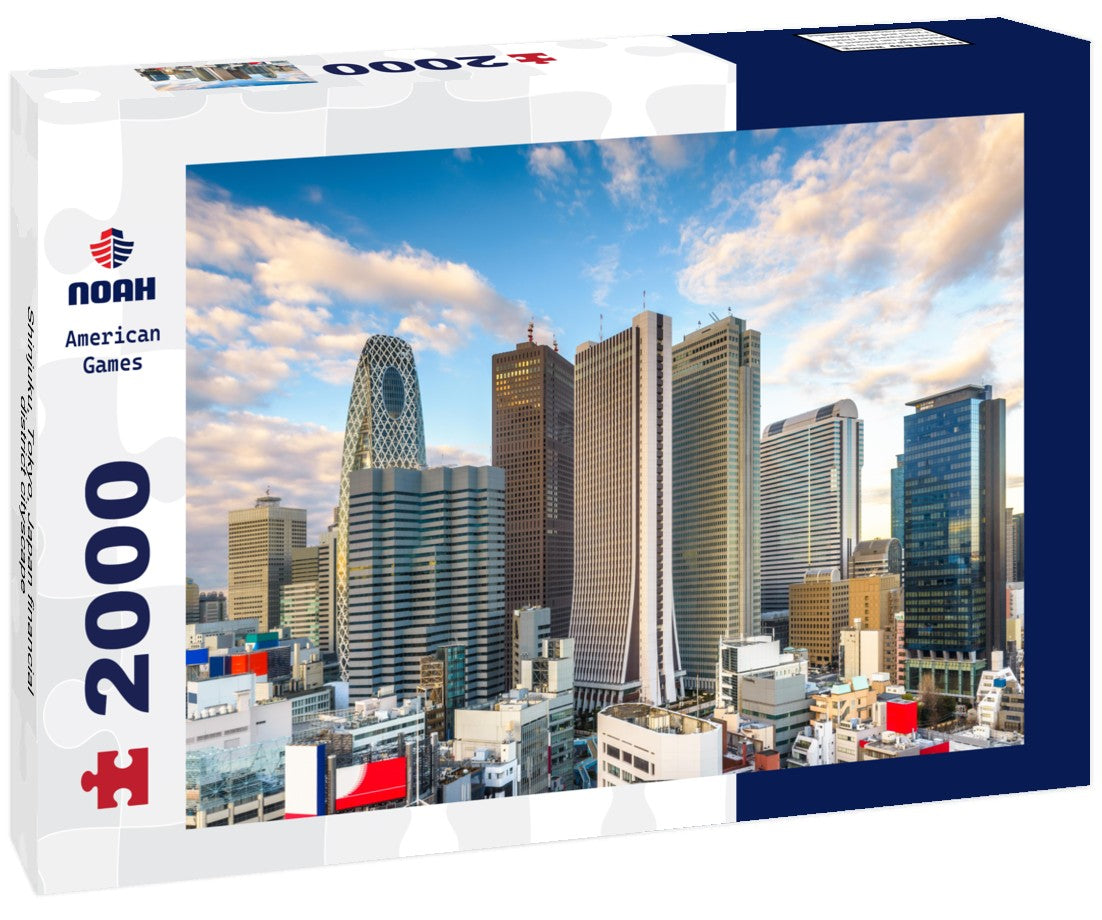 Shinjuku, Tokyo, Japan financial district cityscape 2000pc Puzzle