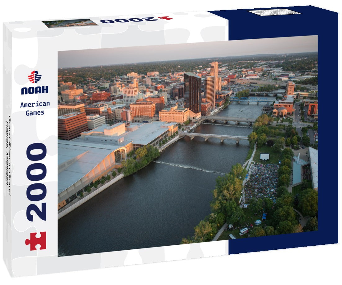 Grand River in Grand Rapids, Michigan 2000pc Puzzle