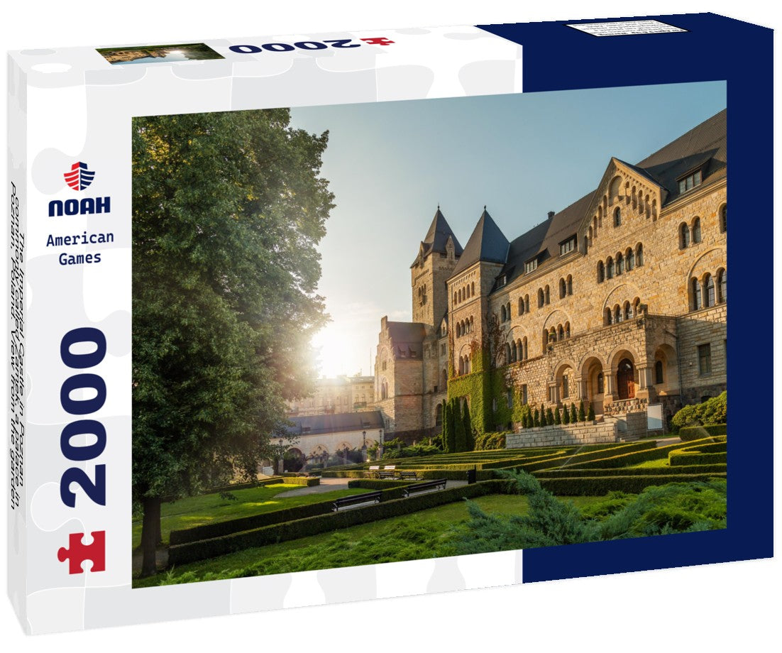 The Imperial Castle in Poznan, commonly called Zamek, a palace in Poznan, Poland. View from the garden 2000pc Puzzle