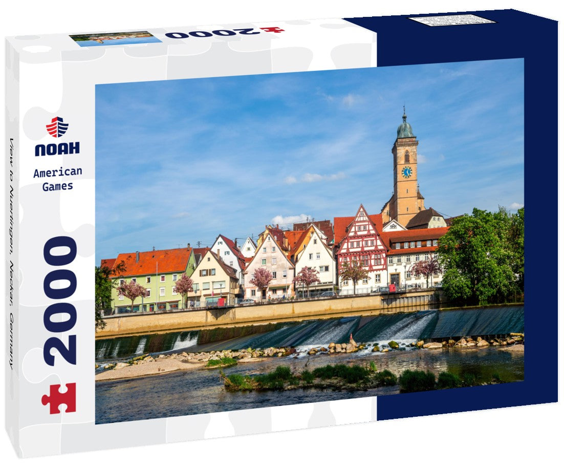 Nuertingen, Neckar, Germany 2000pc Puzzle