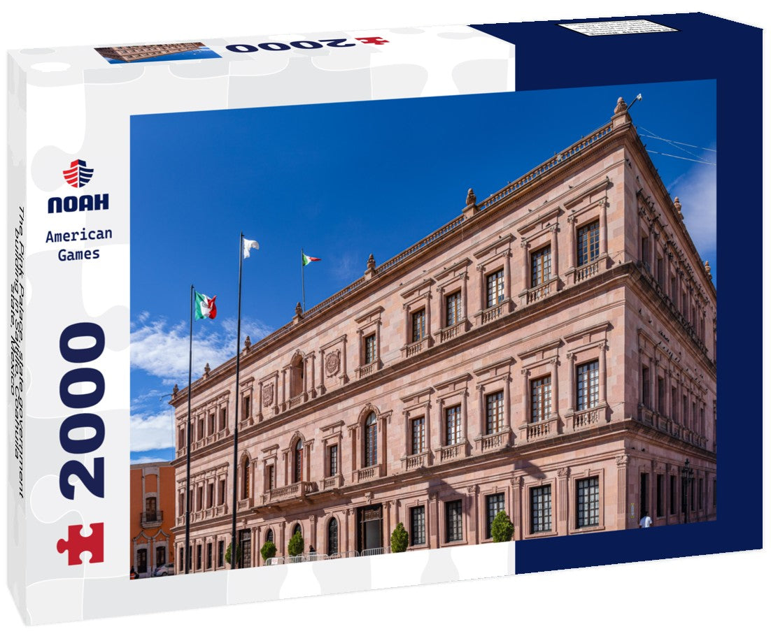 The Pink Palace, state government building in Saltillo, Coahuila state, Mexico 2000pc Puzzle