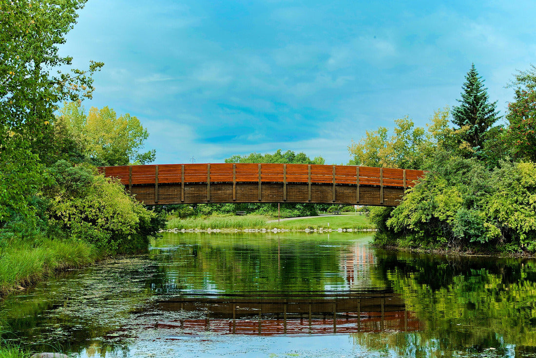 A bridge in Red Deer, Alberta 2000pc Puzzle