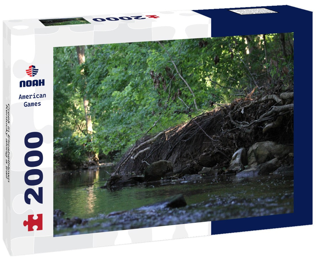 Creek in Elizabethtown Kentucky along a trail 2000pc Puzzle