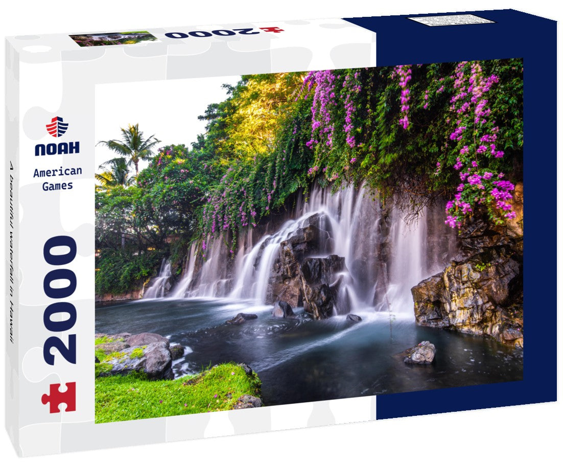 A beautiful waterfall in Hawaii 2000pc Puzzle