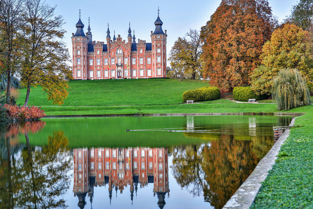 Dilbeek, Flanders, Belgium. View of the castle and park 2000pc Puzzle