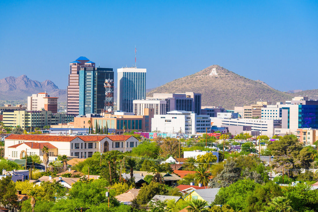 Tucson, Arizona, USA downtown skyline in the afternoon 2000pc Puzzle