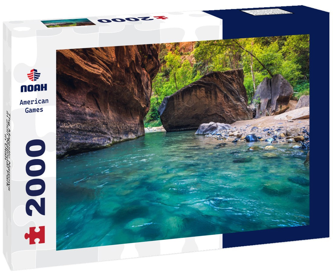 The Majestic Narrows in Zion National Park in Utah 2000pc Puzzle