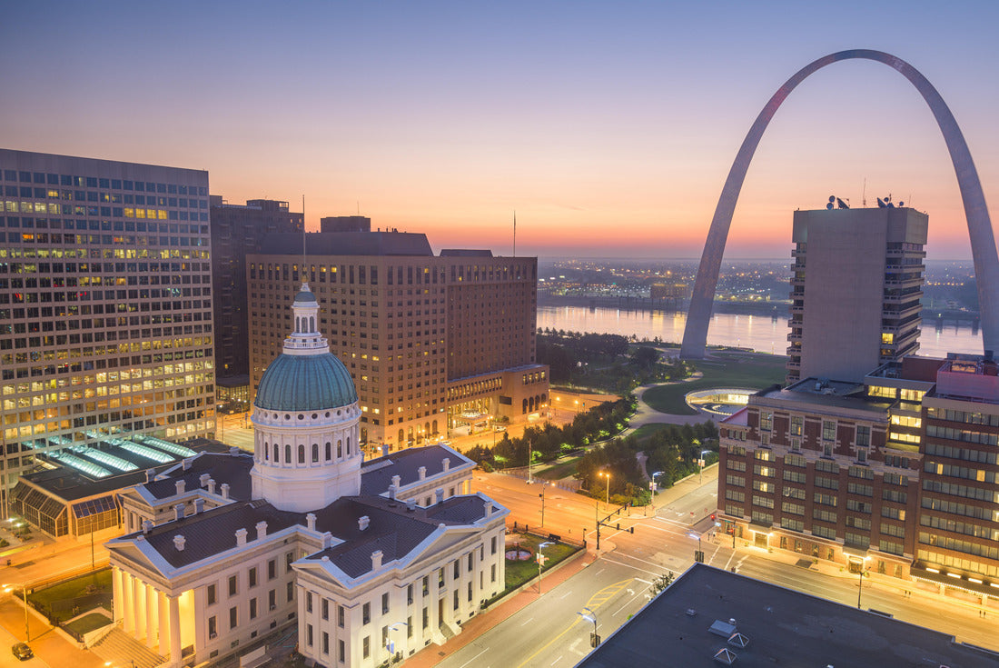 St. Louis, Missouri, USA cityscape view in the morning 2000pc Puzzle