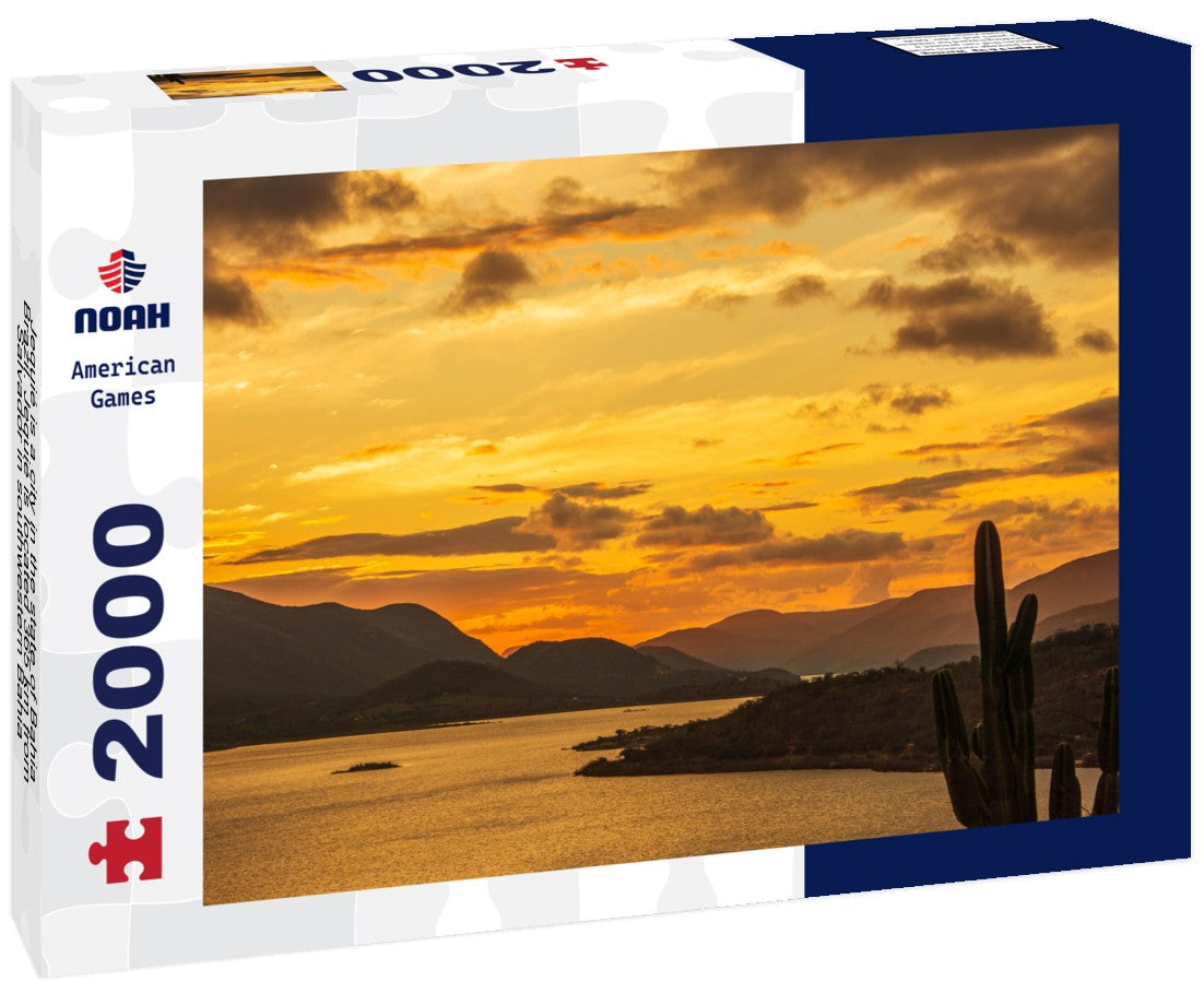 Jequié is a city in the state of Bahia, Brazil. Jequié is located 365 km from Salvador in southwestern Bahia 2000pc Puzzle