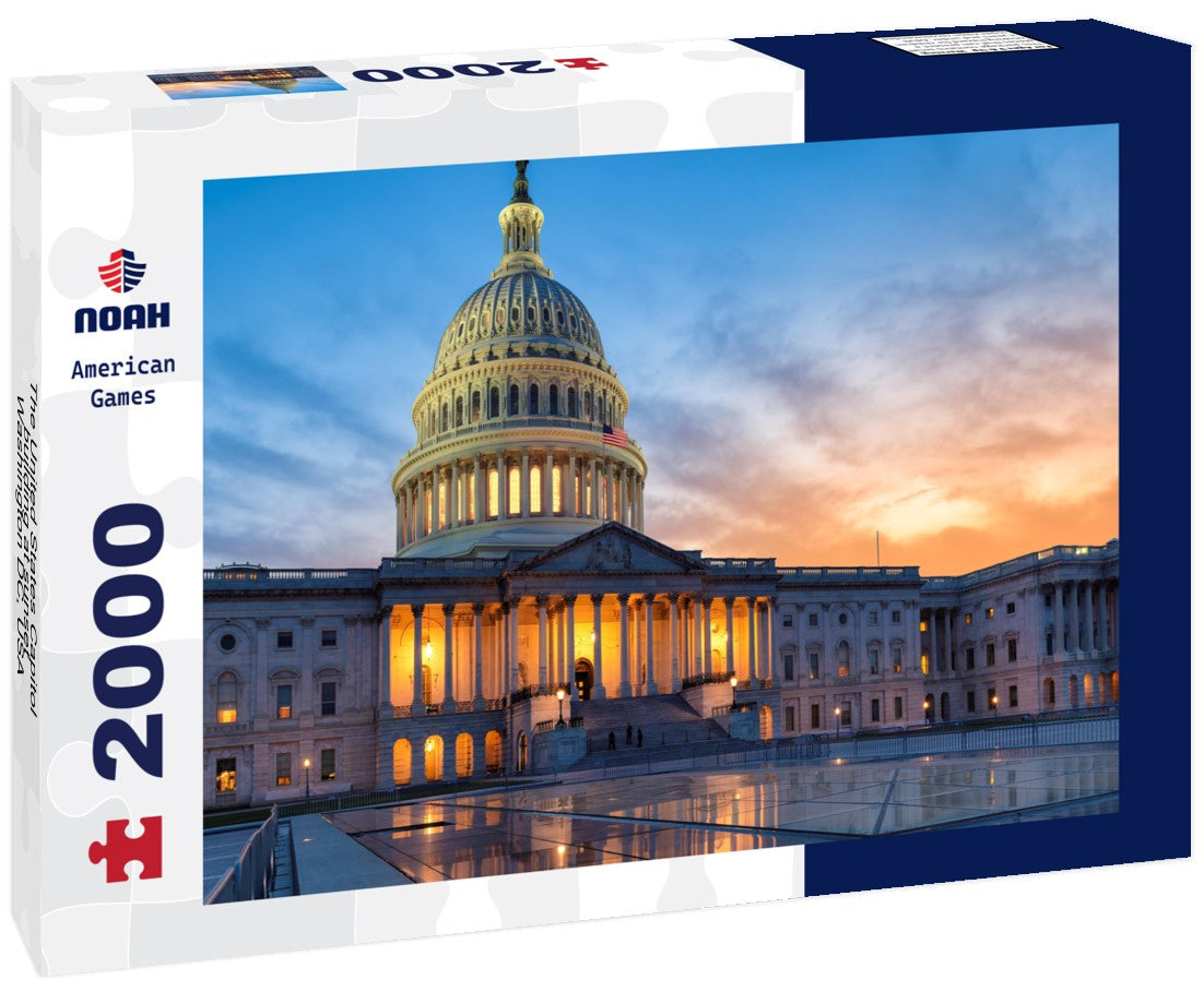 The United States Capitol building at sunset, Washington DC, USA 2000pc Puzzle