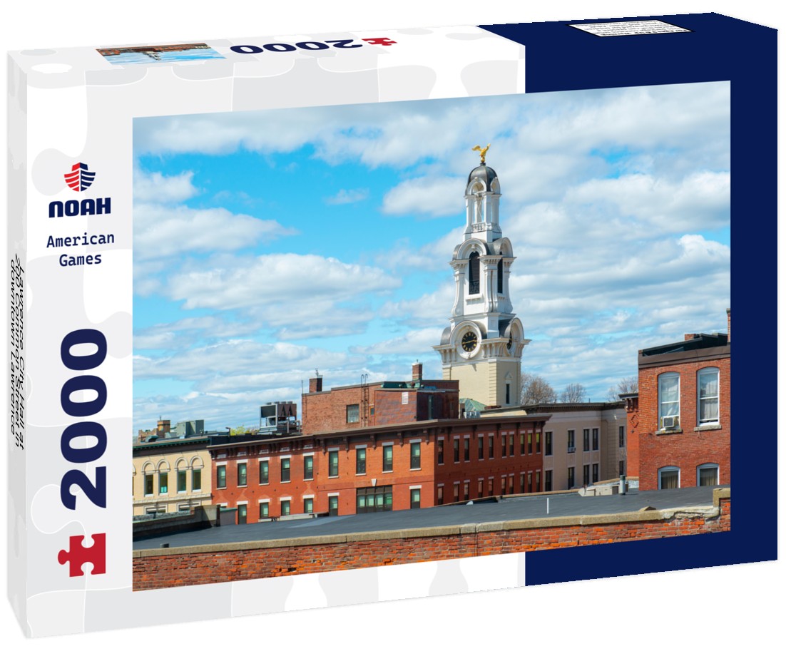 Lawrence City Hall at 200 Common Street in downtown Lawrence, Massachusetts MA, USA 2000pc Puzzle