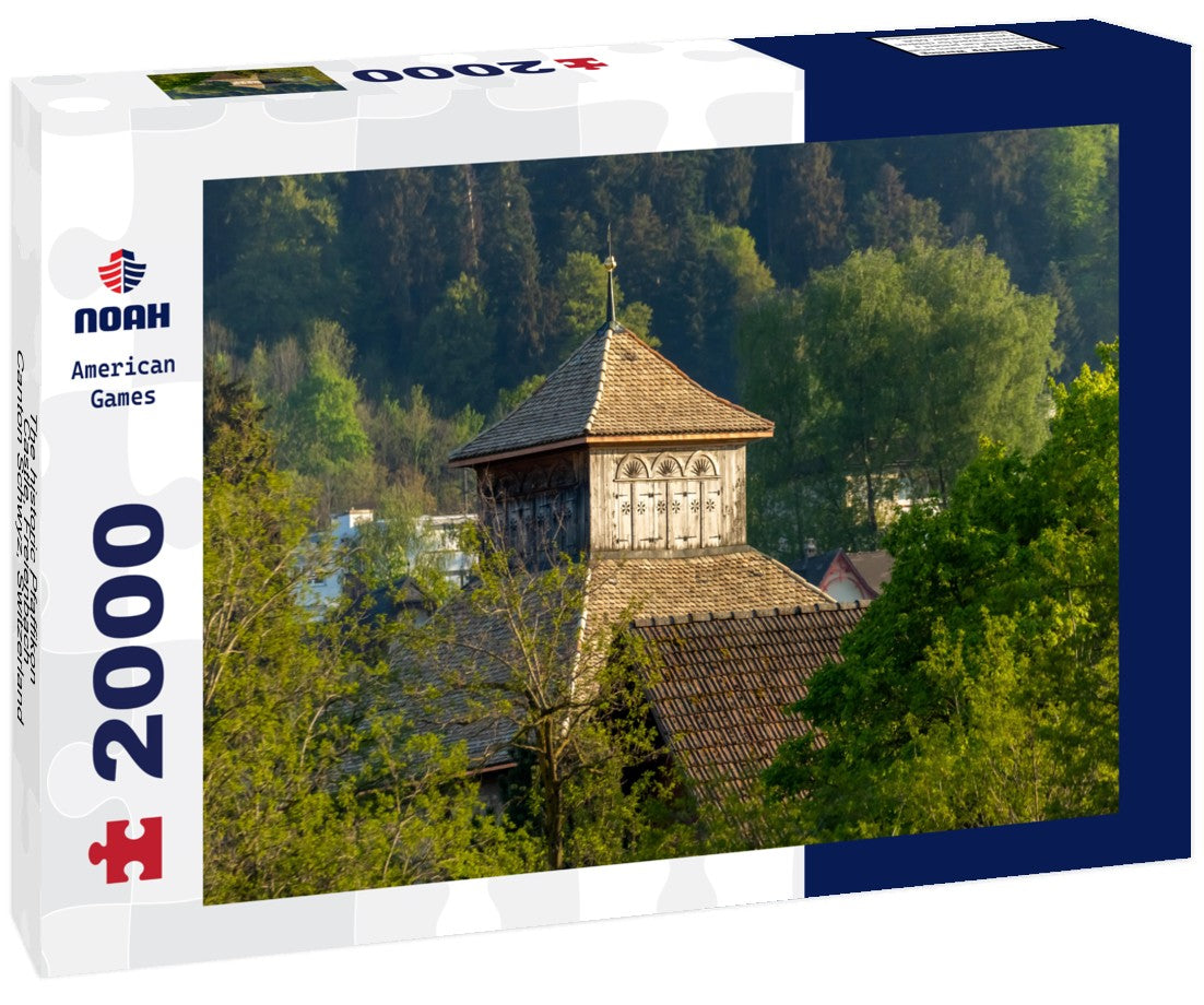The historic Pfaffikon Castle, Freienbach, Canton Schwyz, Switzerland 2000pc Puzzle