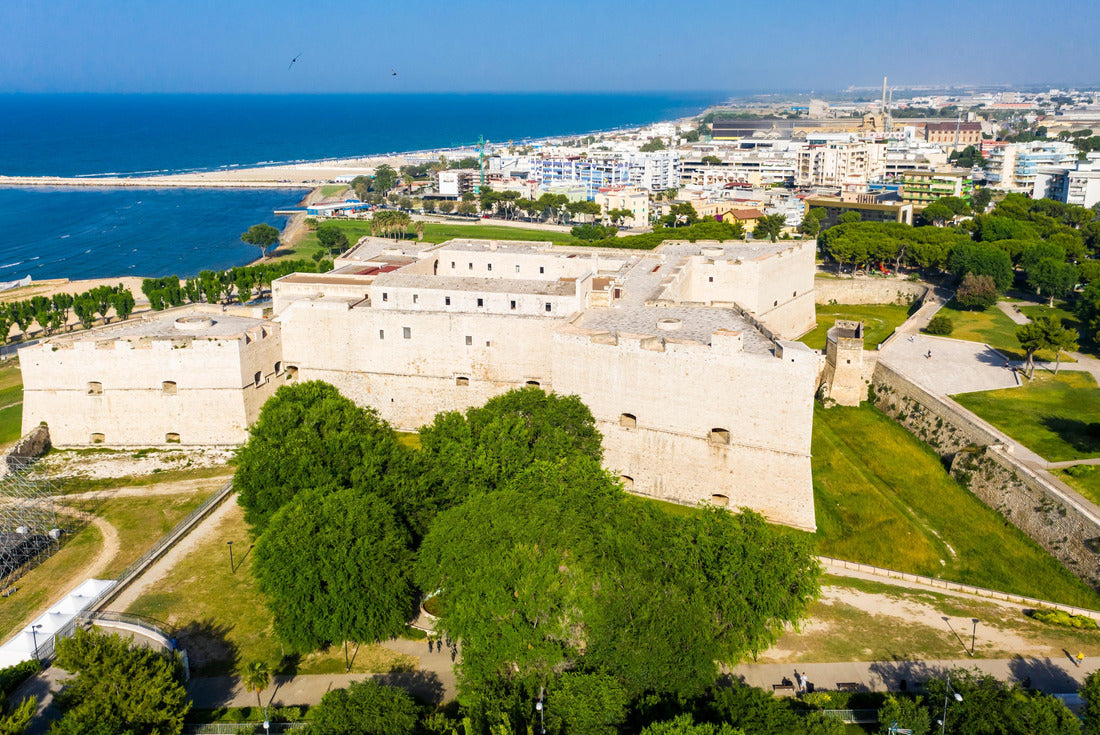 Aerial view, Castello Svevo, Trani region, Barletta, Puglia, Italy 2000pc Puzzle