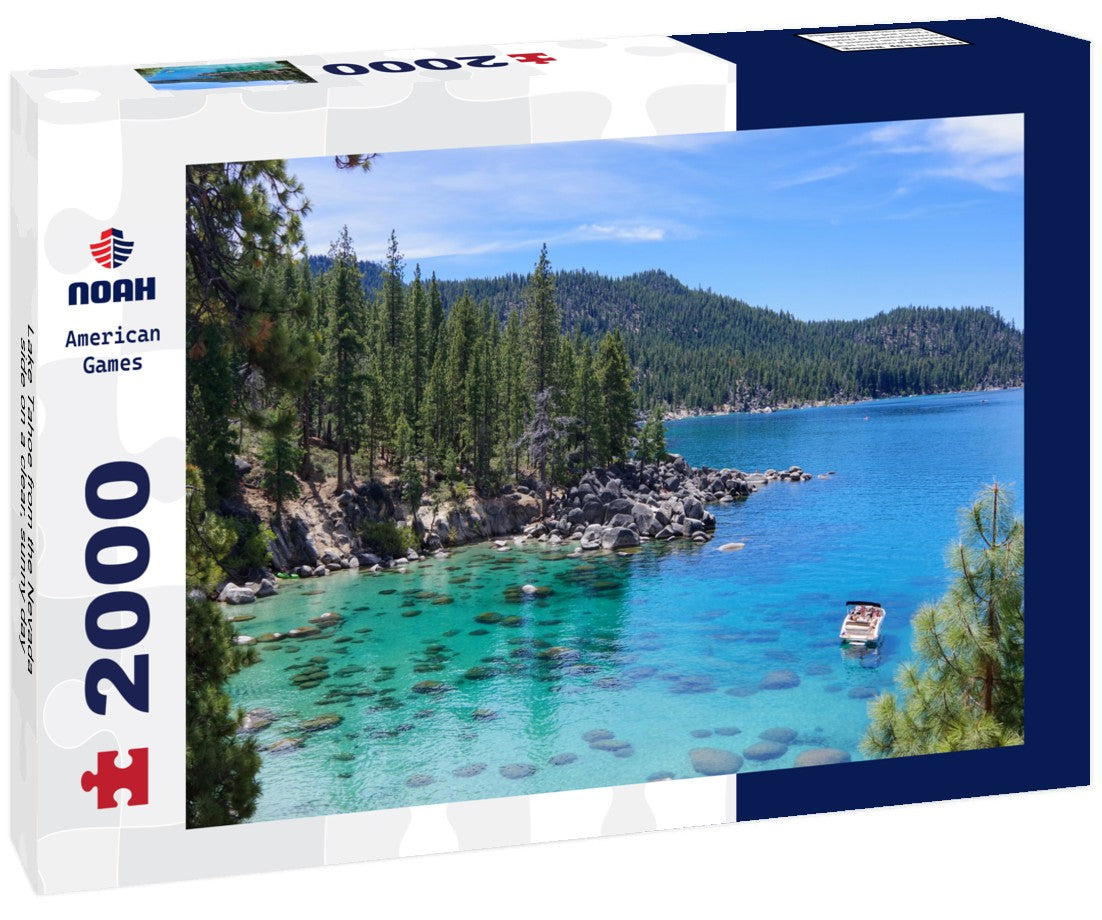Lake Tahoe from the Nevada side on a clear, sunny day 2000pc Puzzle