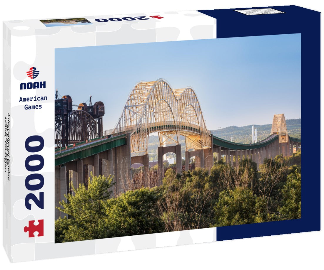 International bridge at Sault Ste. Marie, Michigan 2000pc Puzzle
