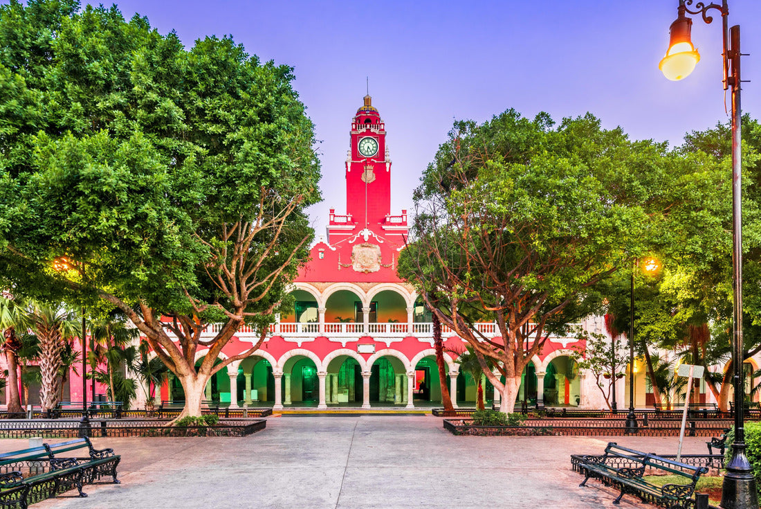 Merida, Mexico. Plaza Grande, center of the Spanish colonial city in Yucatan 2000pc Puzzle