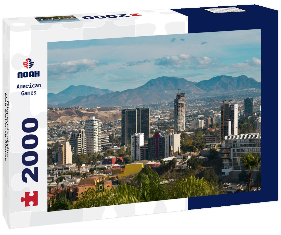 Tijuana city skyline, Baja California Mexico 2000pc Puzzle